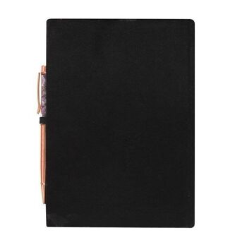 Journal de manifestation avec stylo améthyste 3