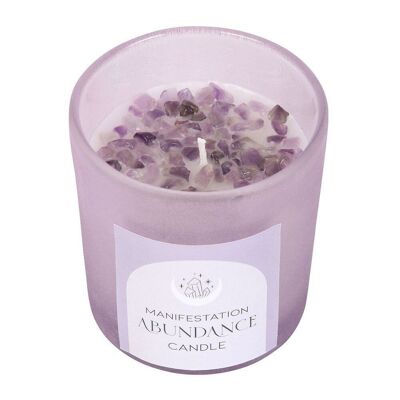 Fülle French Lavender Crystal Chip Candle