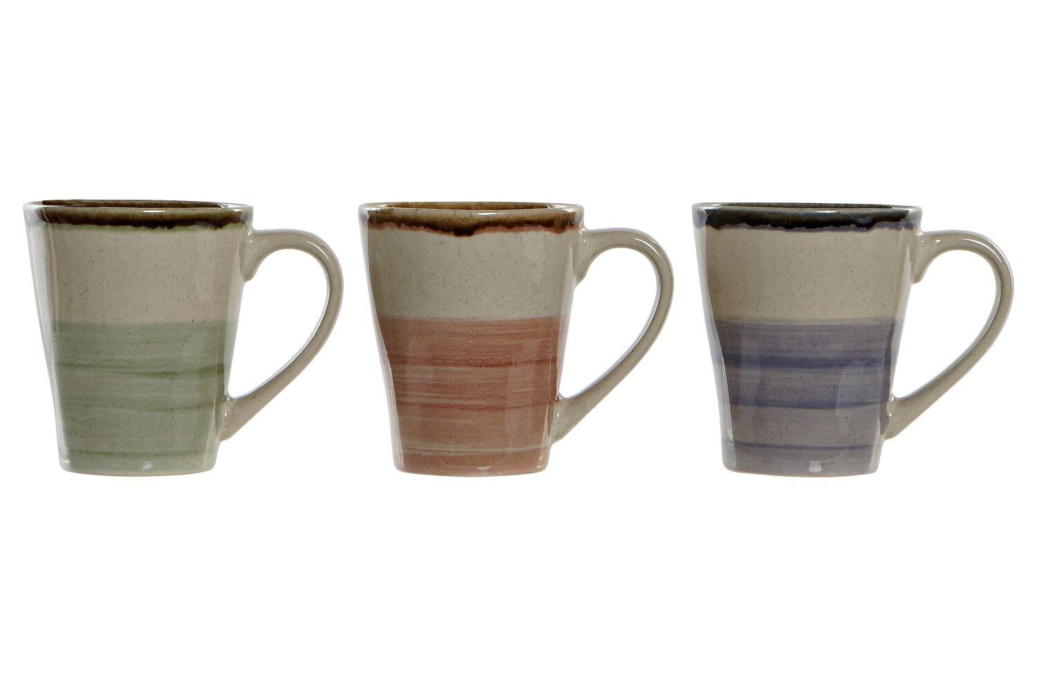 STEINZEUGBECHER 13,5X10X11 360 ML, 3 SORTIMENTE. LC180182