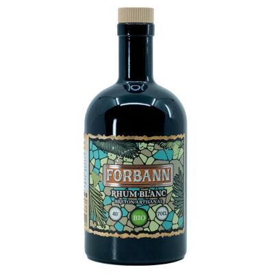 FORBANN white rum 40° 70cL ORGANIC