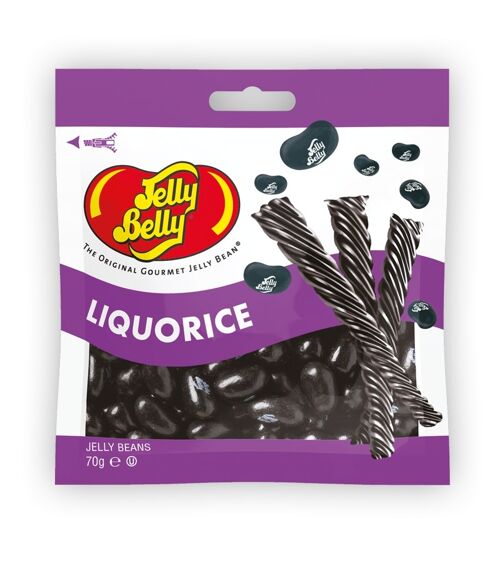 Jelly Belly 70g Liquorice Bag 42314