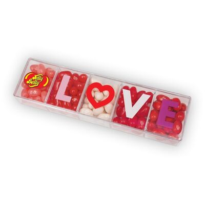 Jelly Belly Love Coffret Acrylique 5 Parfums 113g 74969