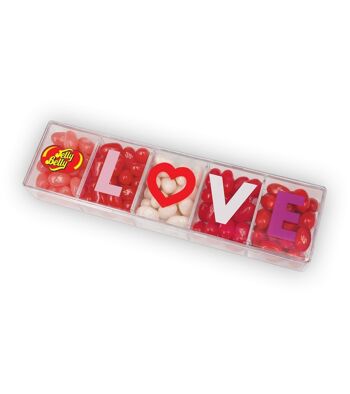 Jelly Belly Love Coffret Acrylique 5 Parfums 113g 74969