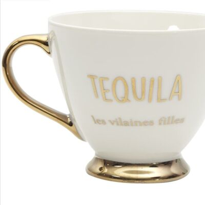 Tasse blanche "Téquila"