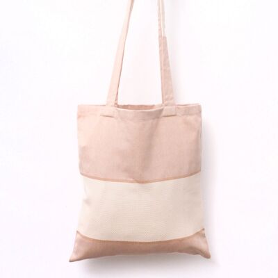 DIY Cross Stitch Mandarin Tote Bag with Aida Fabric, Cross Stitch Craft Supplies, 37 x 40 cm