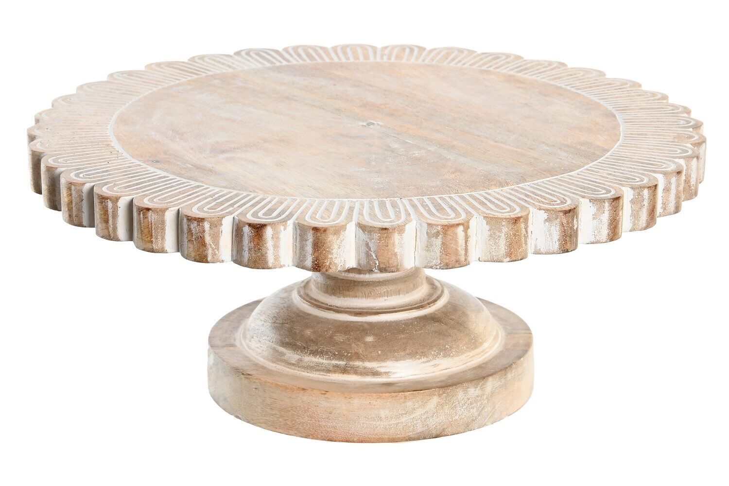 MANGO TABLE CENTER 30.5X30.5X12.7 NATURAL DECAPE LD200994