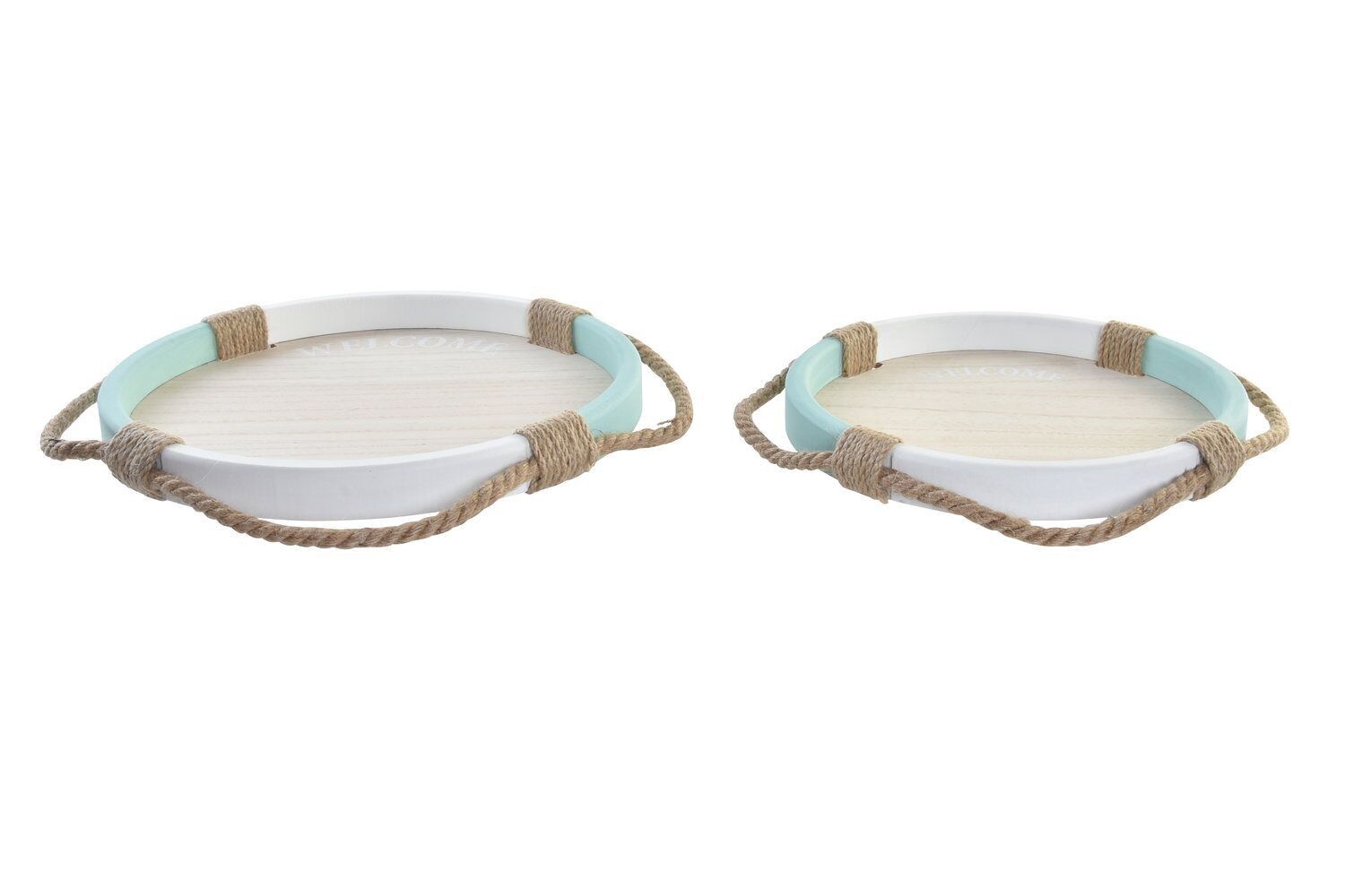 TISCHZENTRUM SET 2 HOLZSEIL 38X38X4 LIFEGUARD LM196681