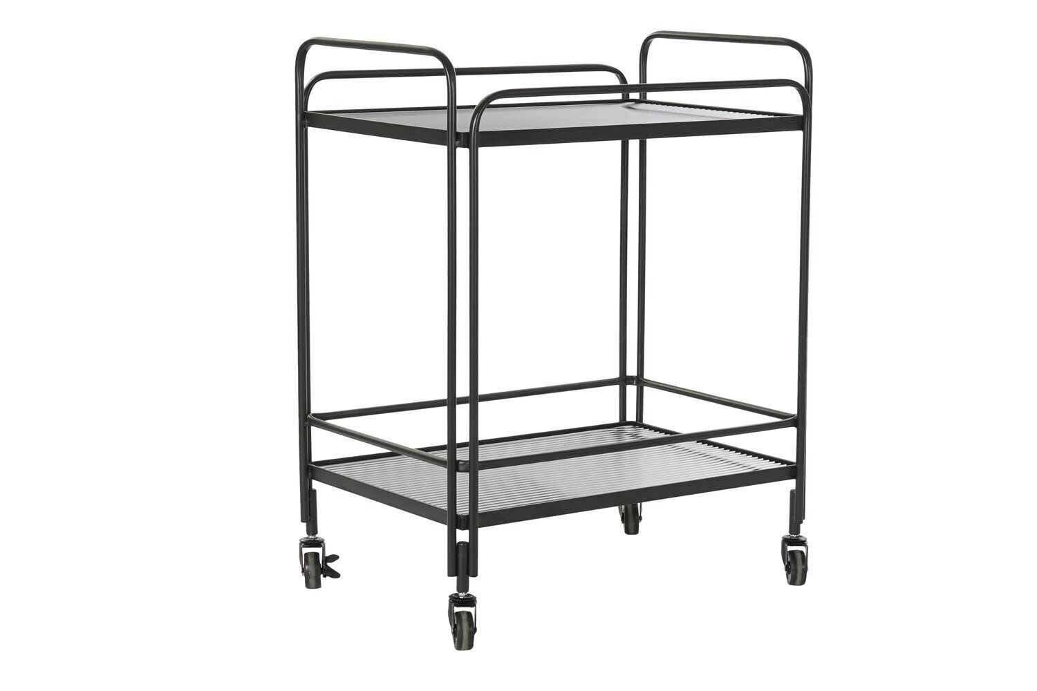 METAL GLASS WAITRESS 60,5X40,5X75,5 BLACK MB197270