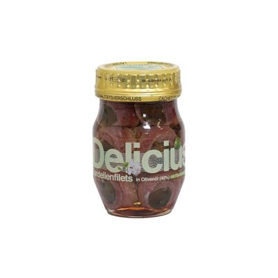 Delicius - MSC Filetes De Anchoa Enrollados Con Alcaparras En Aceite De Oliva