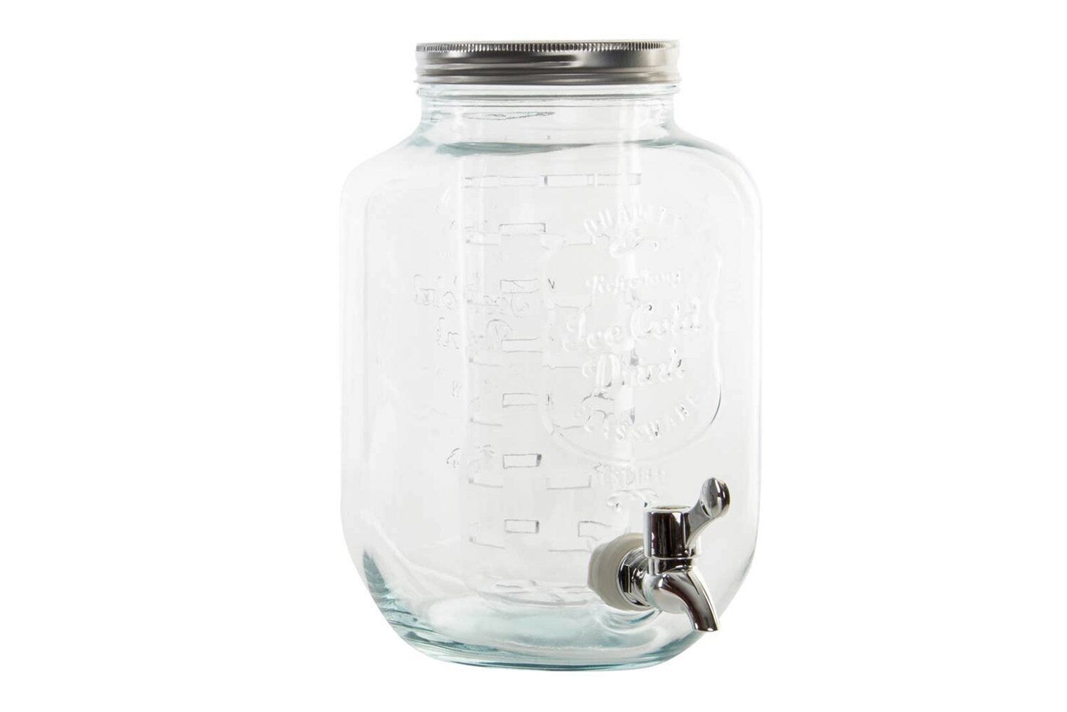 GETRÄNKESPENDER AUS GLAS AUS EISEN 15X22X25 4000 PC185117