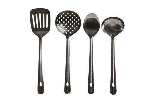 UTENSILIOS SET 5 INOX 10X10X33 PLATEADO PC185865