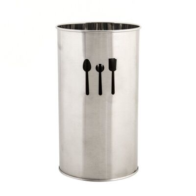 STAINLESS STEEL CUTLERY TRAY 10X10X18 SILVER PC185867