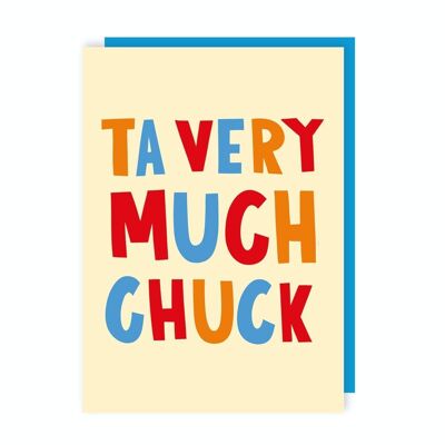 Paquete de 6 tarjetas Ta Chuck