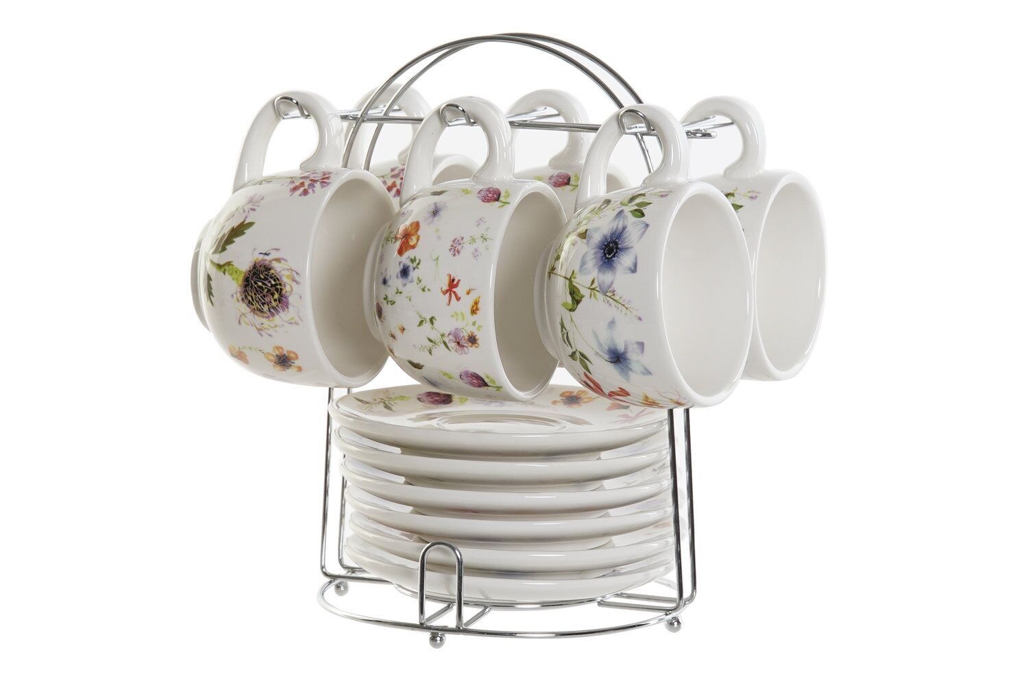 KAFFESET 6 DOLOMITE METALL 14X14X7 180 ML, BLOOM PC186810