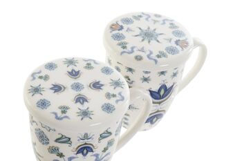 MUG PORCELAINE INFUSIONS 12X9X11 380ML, TUILES 2 PC186837 3