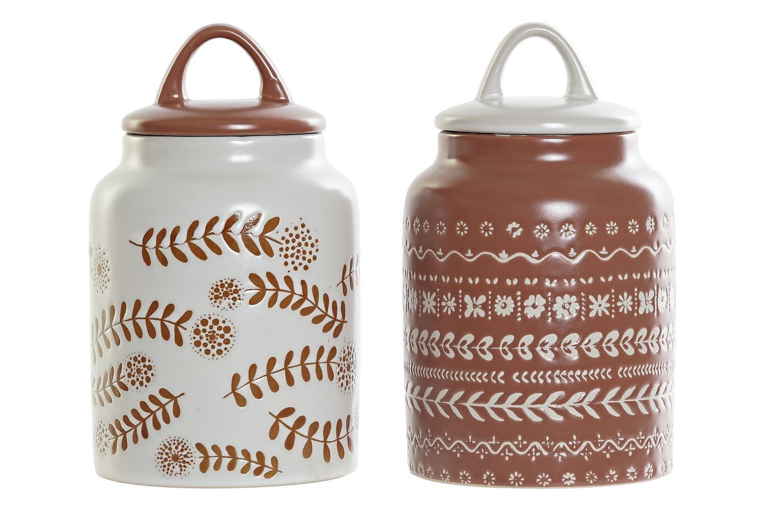 GLAS AUS STEINZEUG 11X11X19 MATT 2 SORTIMENTE PC186862