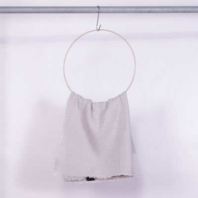 Chiffon - lange pur coton - ELLA - lavande