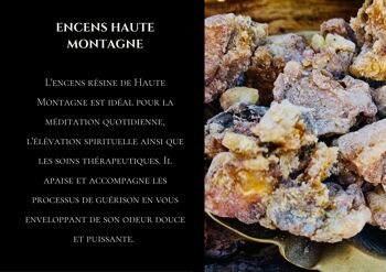 Encens résine - Haute Montagne (50g) 3