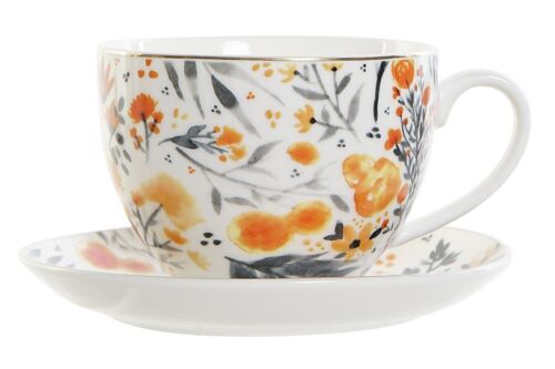 TAZA SET 2 PORCELANA 11,5X9X7 220ML TAZA SET 2 POR PC189349