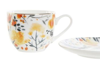 MUG SET 2 PORCELAINE 8,5X6X5 90ML MUG SET 2 PORCELAINE PC189350 2