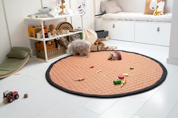 Love by Lily - Grand tapis de jeu - Rusty - Taille ronde 8