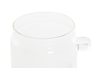 ACACIA BOROSILICATE POT 12X10X18 850ML, CUILLERE PC190748 8