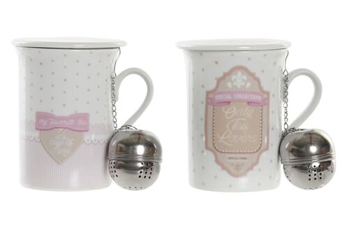 MUG INFUSIONES PORCELANA 10,5X8X11 280ML AJUAR 2 S PC191234