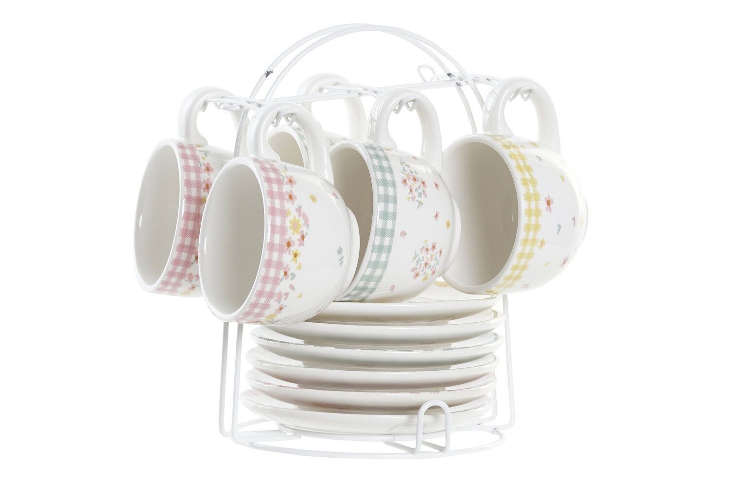 KAFFESET 6 DOLOMITE METALL 23X20X20 180 ML, VICHY PC192936