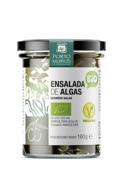 Algas - Organic seaweed salad in olive oil - Tarro