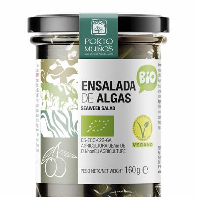 Algues - Salade d'algues bio à l'huile d'olive - Bocal