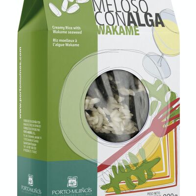 Algen – Dicker und cremiger Reis mit Wakame-Algen