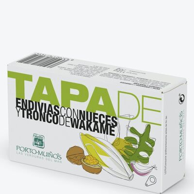 Algas - Tapa d'Endives aux noix et tige de Wakame