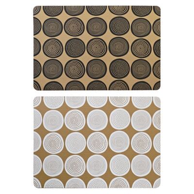 CARTON INDIVIDUEL 43X30X0.1 CERCLES 2 ASSORTIMENTS. PC193611