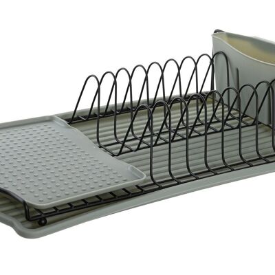 METAL DISH DRAINER PP 47,5X26,5X11 MINT GREEN PC194382