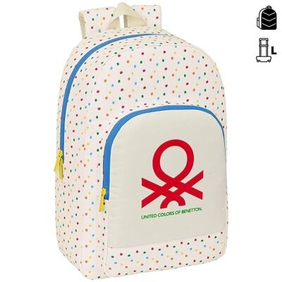 Benetton Dots Mochila adaptable a carro 30x46x14cm