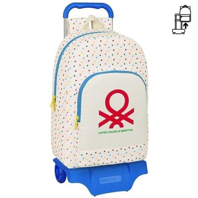 Benetton Dots Mochila con carro 46x30cm