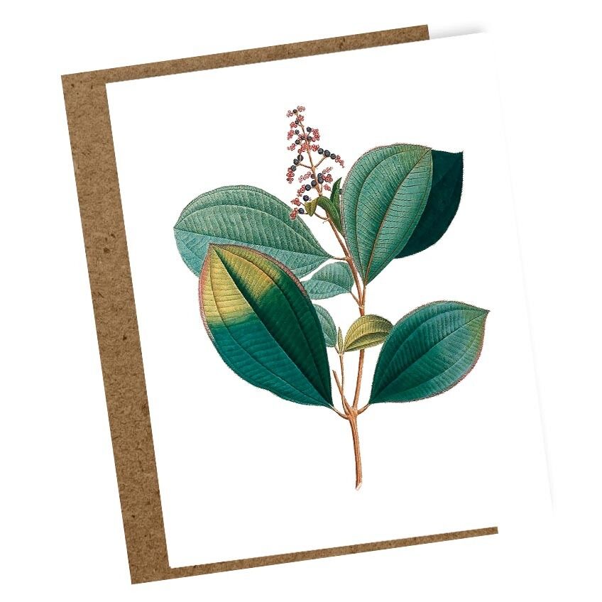 Mini greeting card Hush