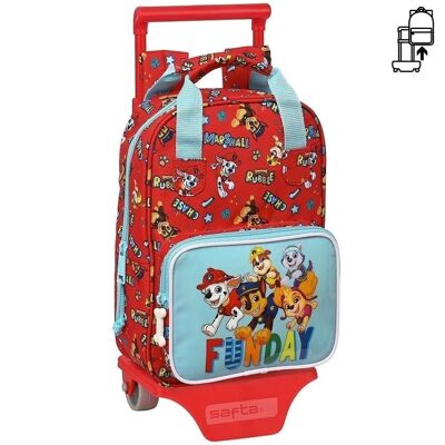 Patrulla Canina Mochila con carro 28x20cm