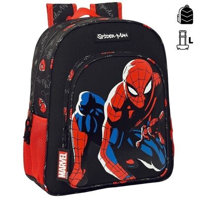 Spiderman Mochila adaptable a carro 32x38x12cm