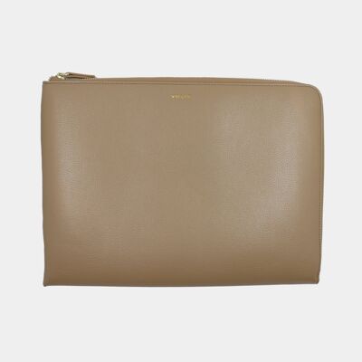 Beige Laptop Case