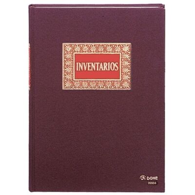 Libro cartoné Inventarios Folio 100 hojas