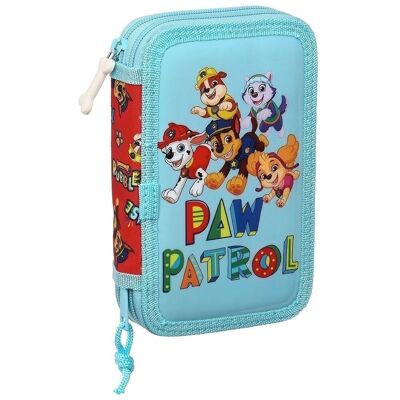 Patrulla Canina Plumier Doble 28 piezas 19x12cm