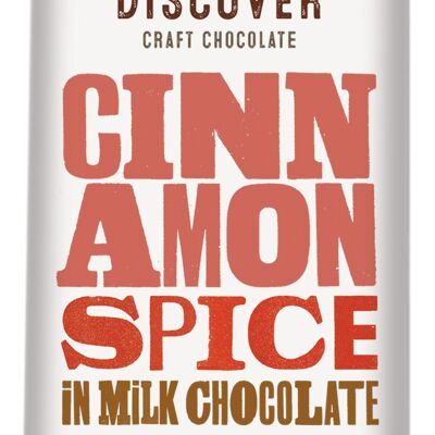 Cinnamon Spice in Milk Chocolate - No Added sugar