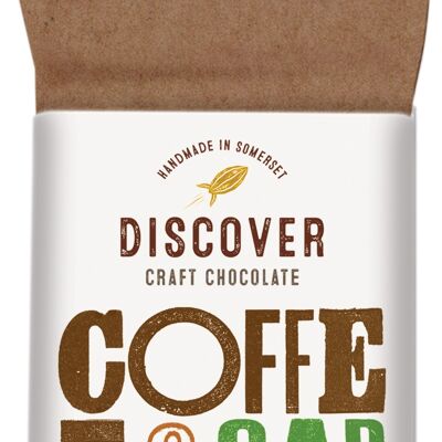 Coffee and Cardamom in Dark Chocolate - No Added sugar, Vegan friendly