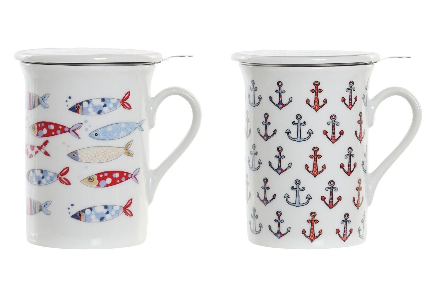 PORZELLAN-INFUSIONSBECHER 11X8,5X11 280ML 2 SORTIMENTE. PC194424