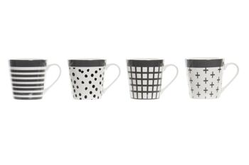 TASSE EN GRÈS 12X9X9 340ML, 4 ASSORTIMENTS. PC194972 1