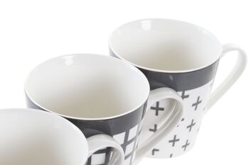 TASSE EN GRÈS 12X9X9 340ML, 4 ASSORTIMENTS. PC194972 3