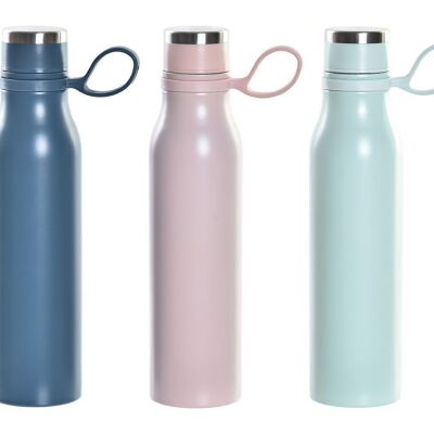 THERMOS INOX 9X6,5X26 500ML DOPPIA PARETE 3 ASSORTIMENTI. PC197420