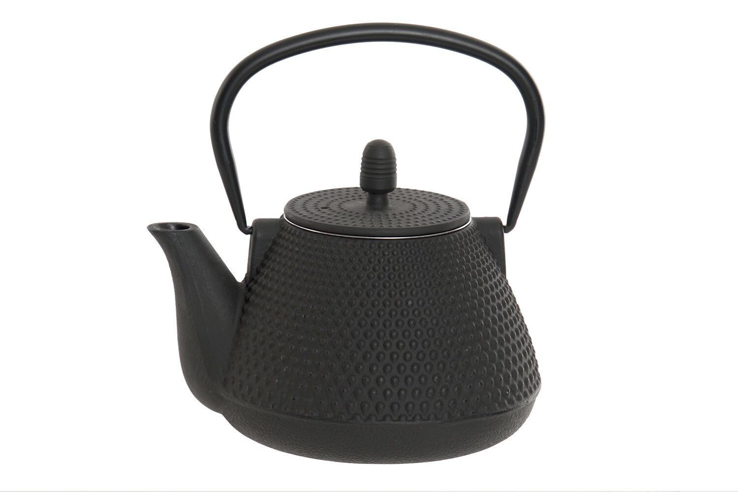 EDELSTAHL-TEEKANNE AUS GUSSEISEN 17X14X14 1L, SCHWARZ PC199554