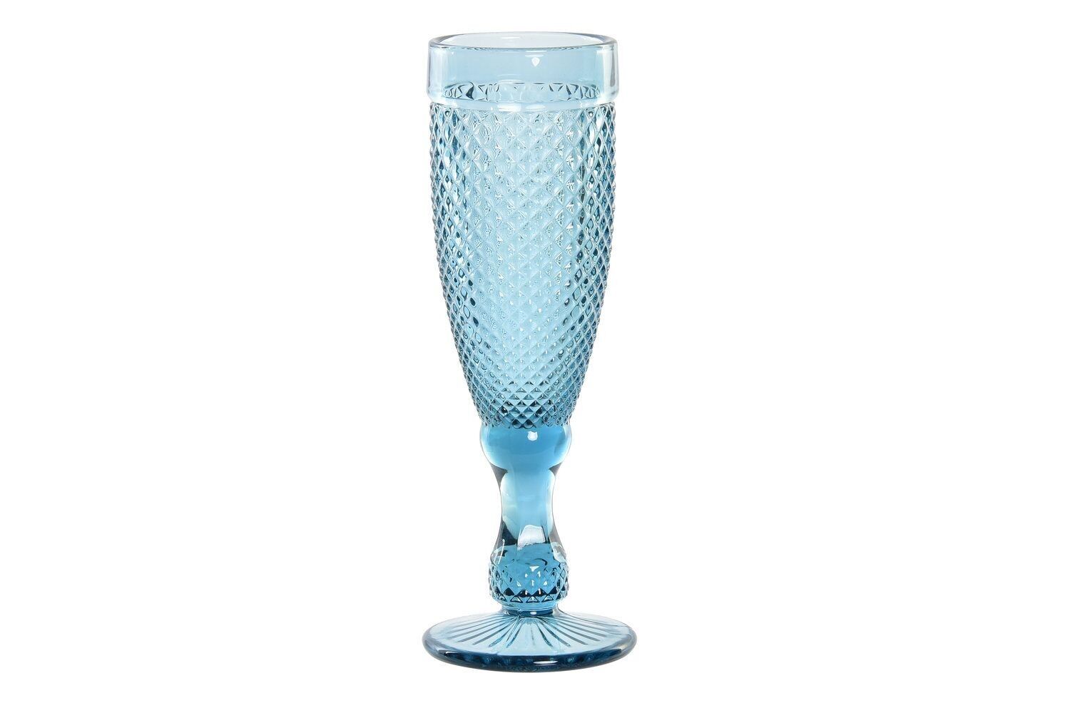GLAS GLAS 7X7X20 150ML, BLAU GRAVUR PC195004